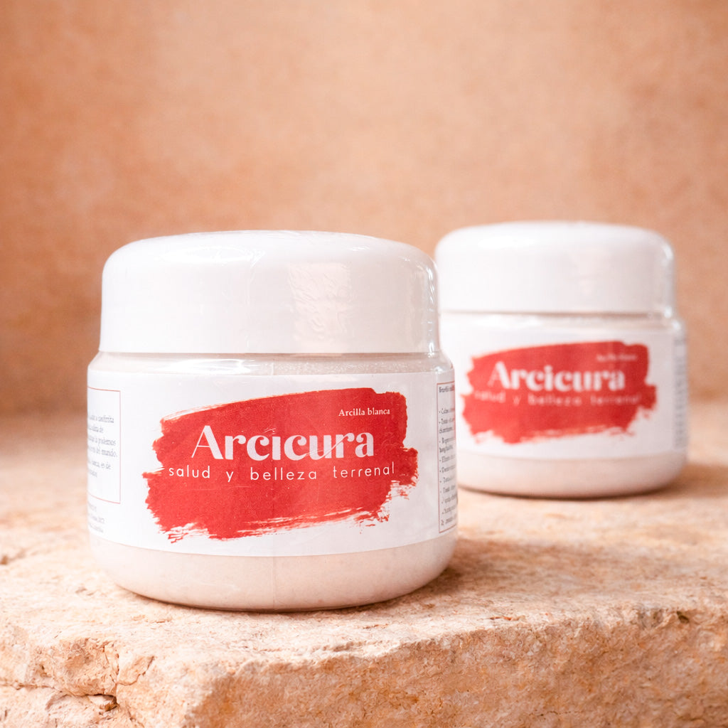 Arcicura, Arcilla Blanca Medicinal