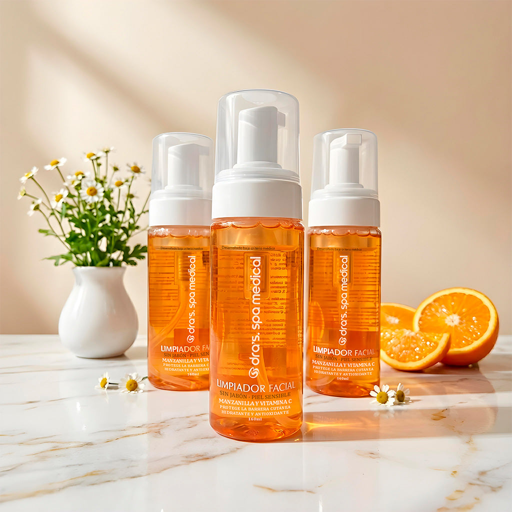 Limpiador Facial con Manzanilla y Vitamina C