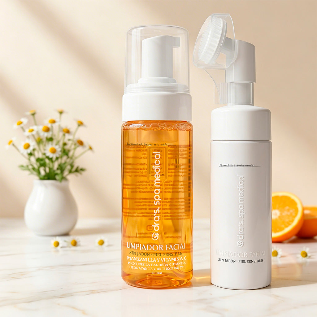 Limpiador Facial con Manzanilla y Vitamina C